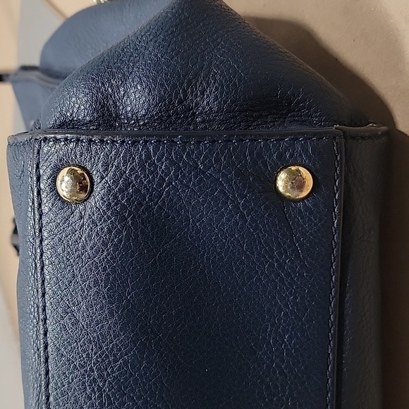 Michael Kors, Navy Blue Hamilton Satchel, EUC. - Picture 10 of 15